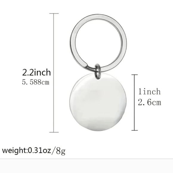 You're My Favorite A$$hole Key Ring - Boutique Item - Picture 2 of 3